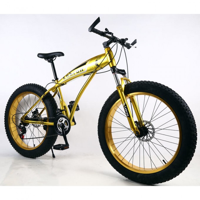 Full Suspension Fat Tire Snow Mountain Bike 26 Beach Bike Fat Bikes Image1