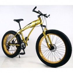 Full Suspension Fat Tire Snow Mountain Bike 26 Beach Bike Fat Bikes