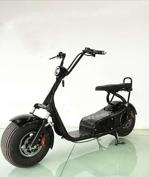 800W 48V Fat Tire Electric Bike with Double-Seater (MES-016) Image1