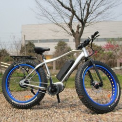 26*4.0 Inch Fat Tire MID Drive Electric Bicycle