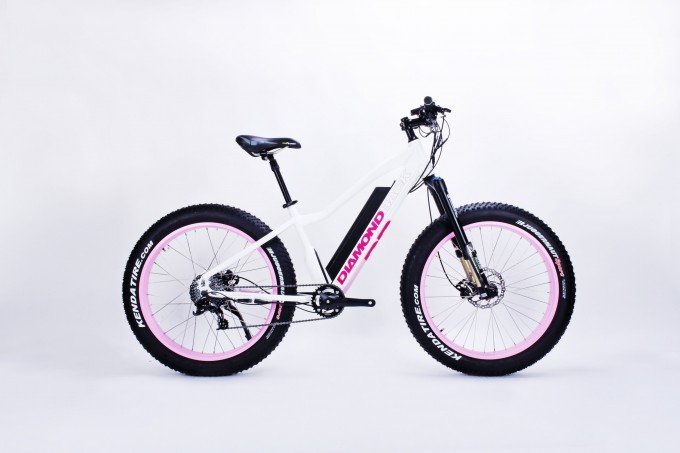 Good Looking High Quality Lady Fat Tire Lithium Electric Bicycle Image1