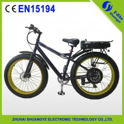 26*4.0 Fat Tire 21 Gears Snow Aluminum Alloy Ebike