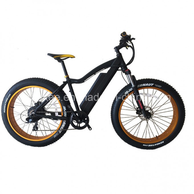 New Model 26*4.0 Fat Tire 500W Electric Mountain Bike Image1