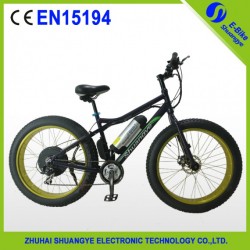 36V Lithium Battery LCD Display Electric Fat Tire Bicycle