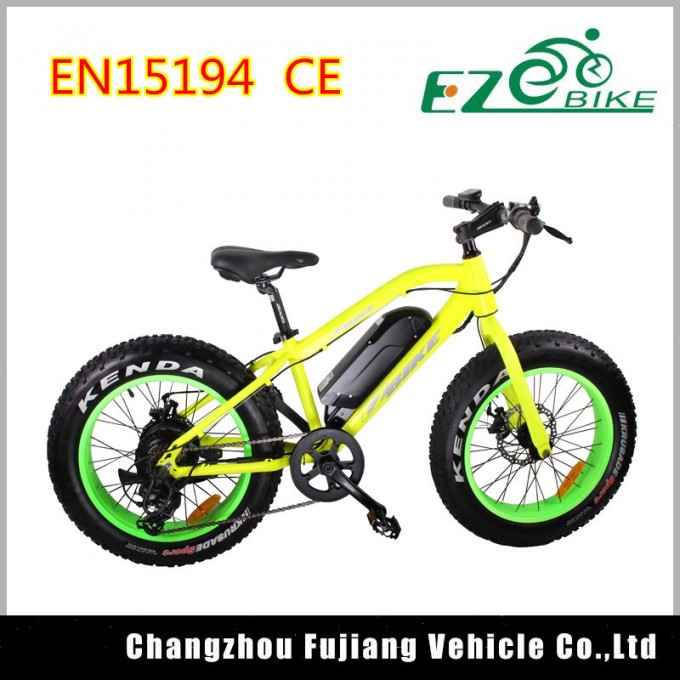 2018 Electric Bike 20inch Fat Tire Mini E Bicycle Image1