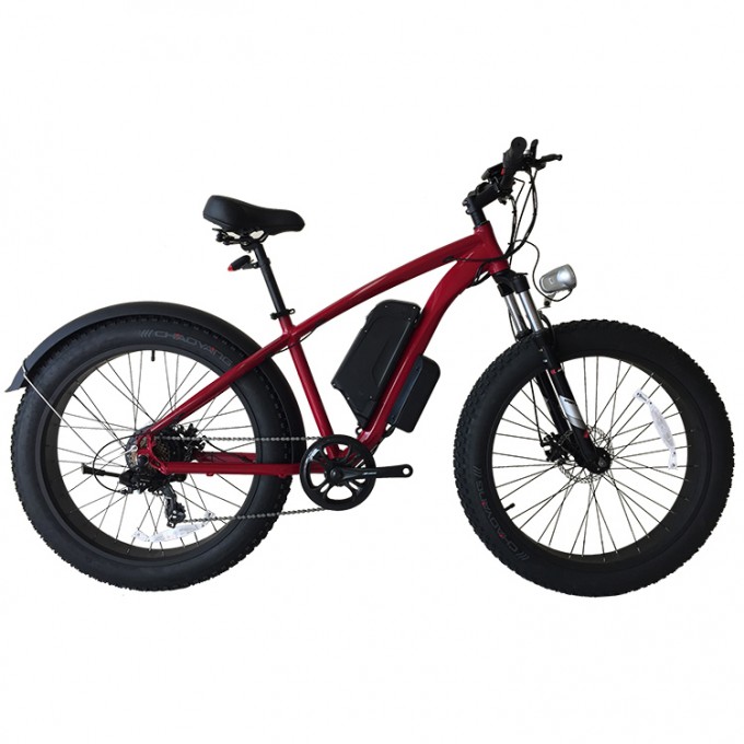 36V 350W Lithium Battery Fat Tire Electric Bike Image1