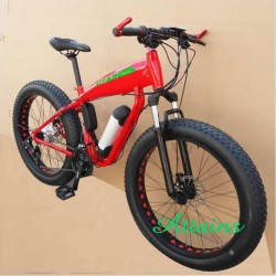 Beach Cruiser Fat Tire 26 Inch Snow Electric Bicycle