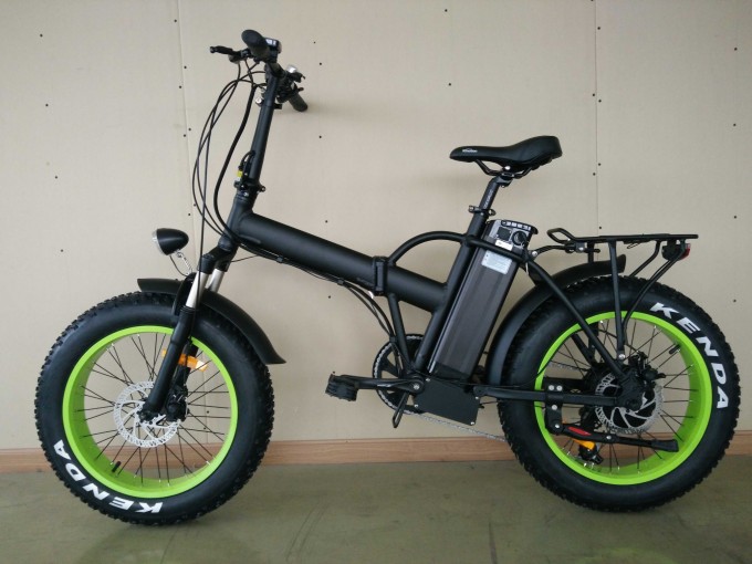 20′′ Foldable Fat Tire E-Bicycle Image1