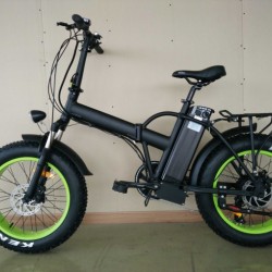20′′ Foldable Fat Tire E-Bicycle