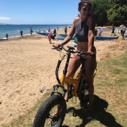 20" Fast High Power Fat Tire Folding Electric Beach Bike