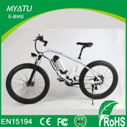 26 Inch Mountain Electric Dirt Bike with Fat Tire Wheel