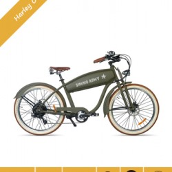 Harley Style Old School Vintage Electric Bicycle