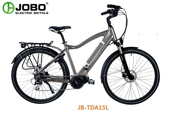 Moped with Pedals MID Motor lithium ion Electric Bicycle Image1