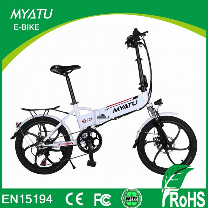 20 Inch Mini Folding Electric Bike/Hidden Battery E Bike Image1
