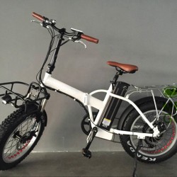 2017 Latest and Upgraded 48V 500W Electric Fat Tyre Folding Bike