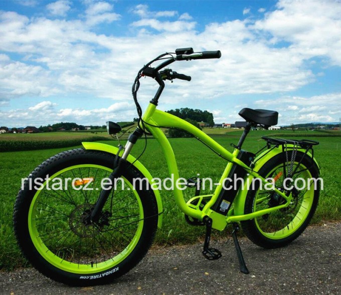 Beach Fat Tire Electric Bike for Men Use Image1