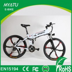 36V Hidden Battery Hummer Folding Mountain Electric Bicycle