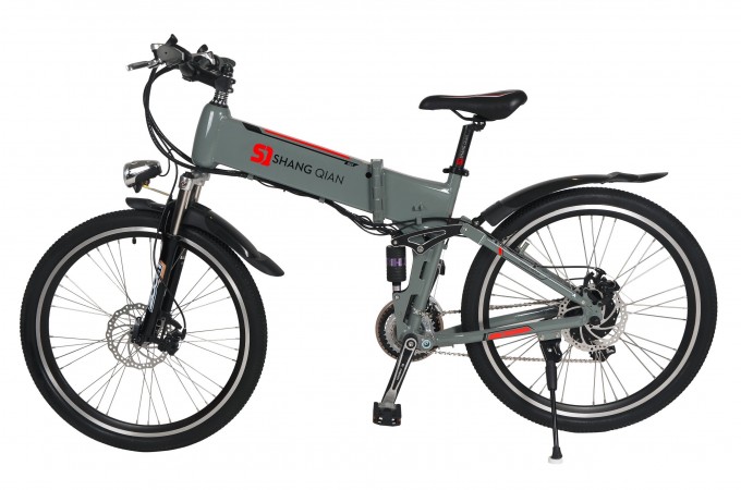 Folded Electric Bicycle Image1