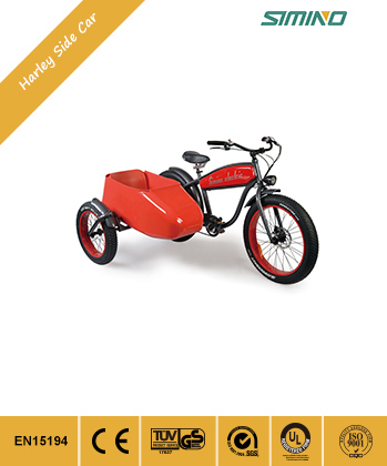 Three Wheel Wagon Side Car Electric Bike Image1
