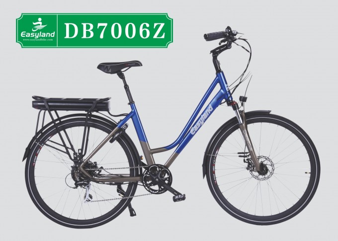2017 New Style 700c Rear Power Motor Electric City Bike Image1