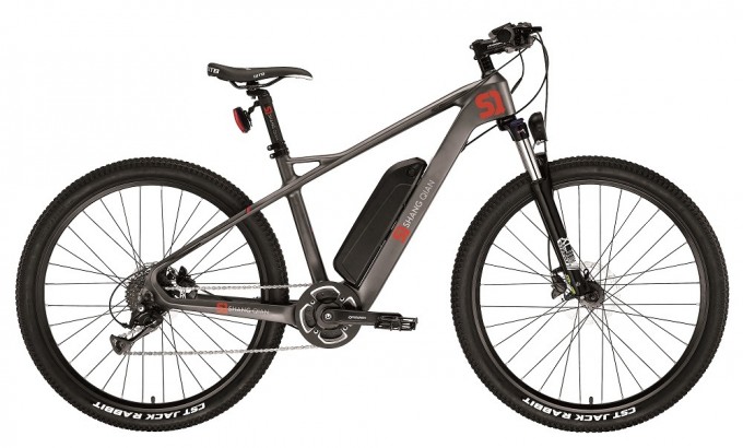 Carbon Fibre Electric Bike Rear Motor Image1