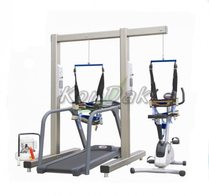 Electric Suspensory Training with Slow Treadmill and Upright Power Bike Image1
