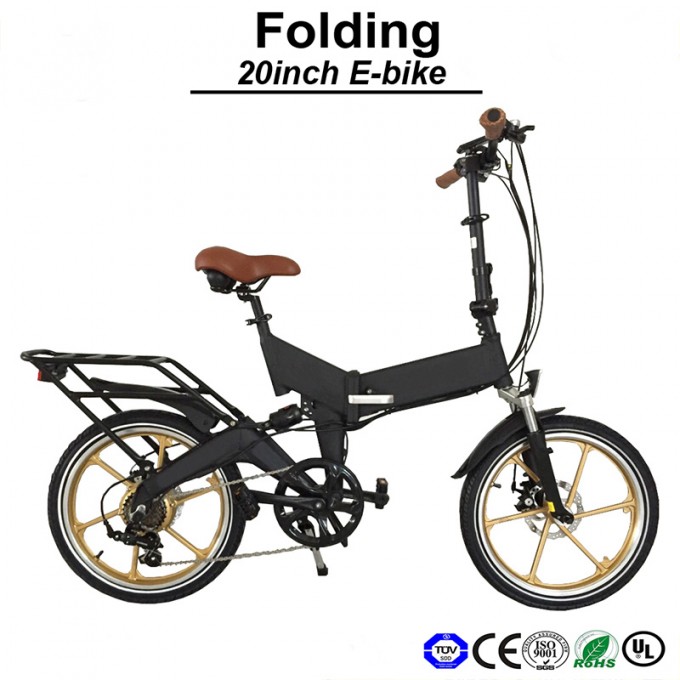 20 Inch Mini Folding Electric Bike/Hidden Battery E Bicycle Image1
