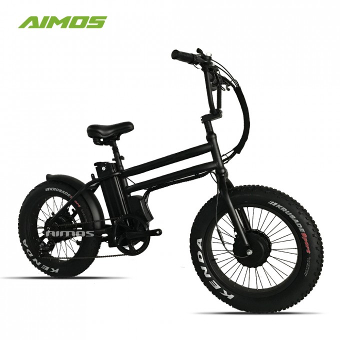 Dual Motor Front and Rear 500W Electric Bike Image1