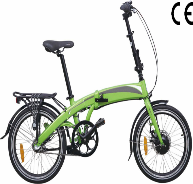 2017 Ce Approved Electric Bicycle, Folding Electric Bike for Outdoor Travel Image1