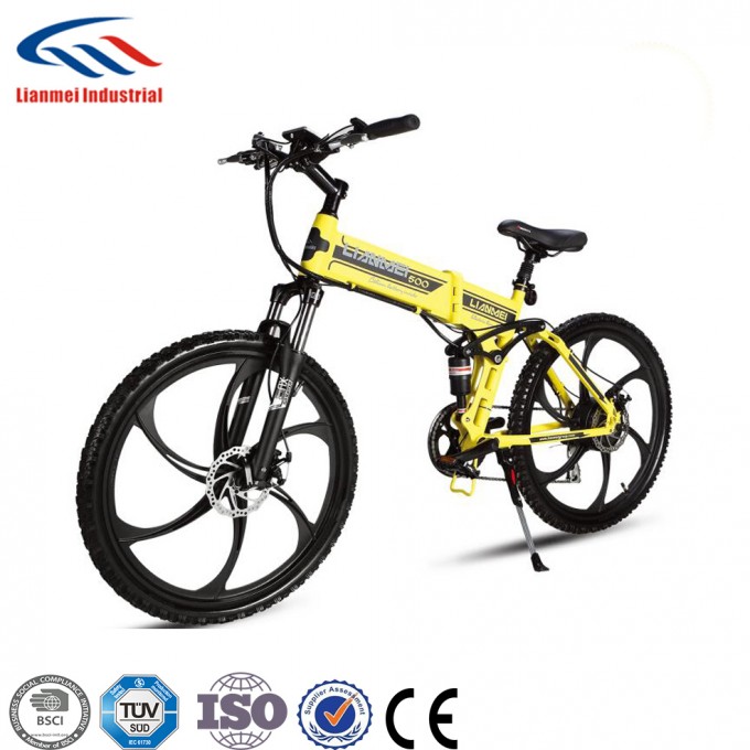 Fashion Model E-Bike with Lithium Battery Brushless Motor Image1