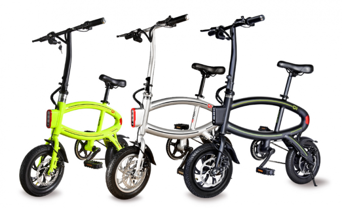12 Inch Mini Folding Electric Bicycle Image1
