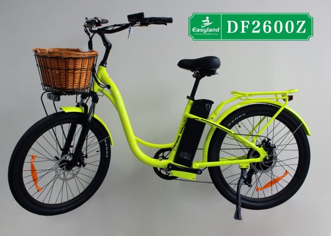 2017 Hot 26′ 250W 36V/10.4ah Lithium Battery Cheap Electric Bicycle E-Bike City Bike Image1