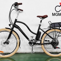 Classical Model Beach Cruiser Fat Tire City Electric Bike