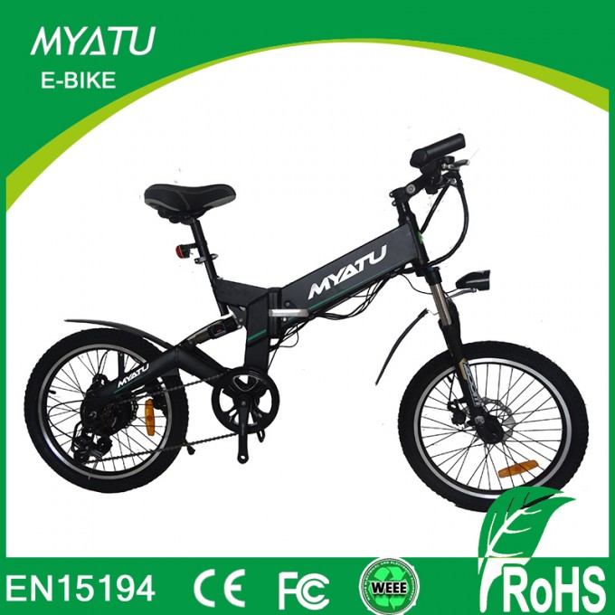 New Hot Electric Bike Foldable Mountain Electric Folding Ebike Image1