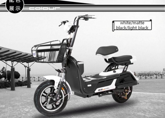 Electric Moped Scooter Adult Electric Bike Long Range Image1
