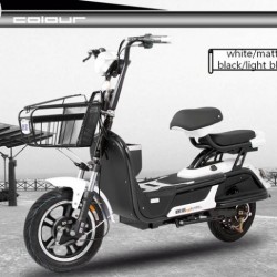Electric Moped Scooter Adult Electric Bike Long Range