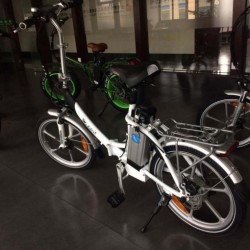 20" 250W Samsung Battery Low Step Folding Ebike