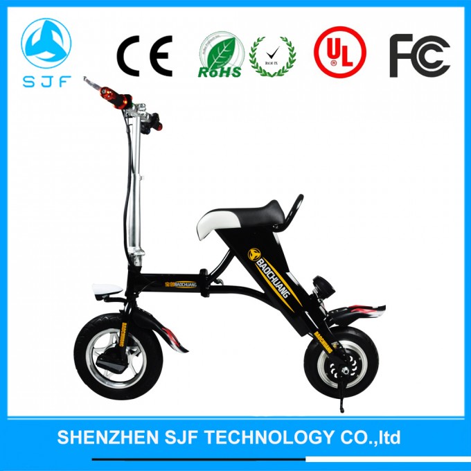 12" Adult Folding Electric Bike with Lithium Battery Image1