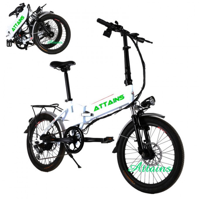 Hidden Lithium Battery 250W/500W Motor Folding Electric Bike Image1