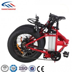 New Model Smart Electric Fat Folding Bicycle