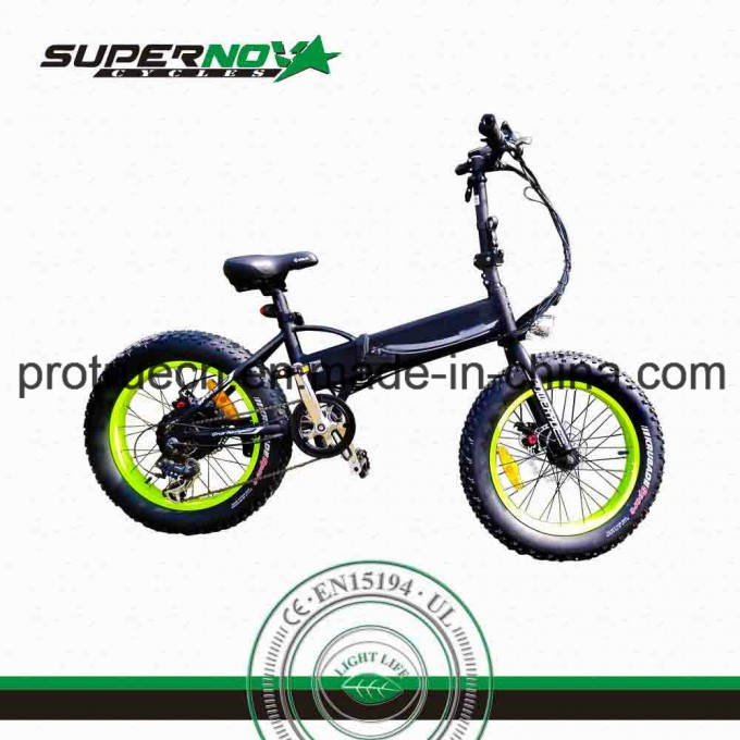 Disc Brake Folding Electric Bicycle with 8 Fun Motor Image1