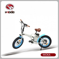 20′′36V 18A 250W Fat Tire Electric Folding Bicycle