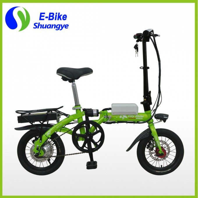 Chinese Hot Selling 14 Inch Electric Folding Bike Image1