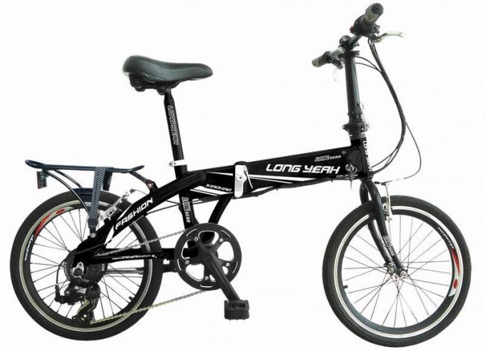 Black Folding Electric Bike (TDM1202Z) Image1