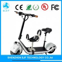 10inch 500W Electric Scooters Folding Electric Bike with Kids Seat