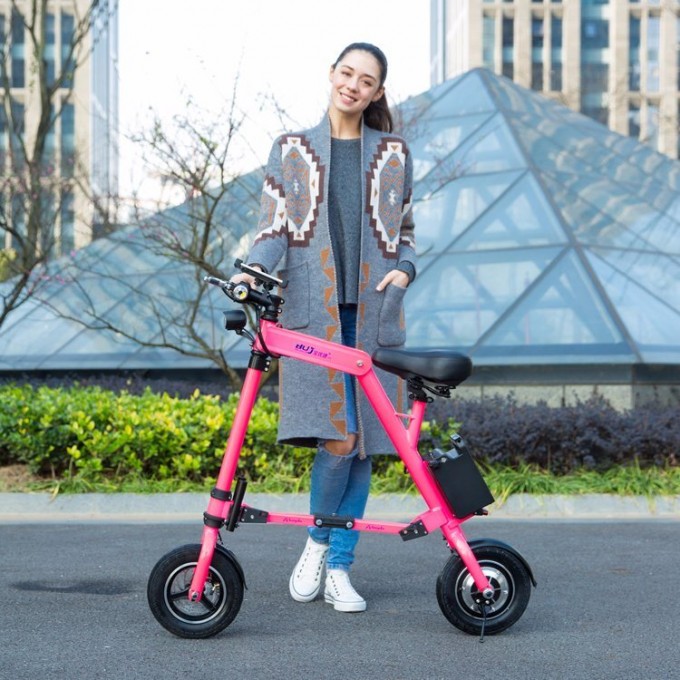 Aluminum Alloy Smart Folding E-Bike with 36V Lithium Battery Image1