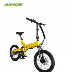Green Riding 20′′ Full Suspention Foldable E Bicycle