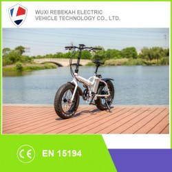 2018 New Design Cheap Fat Tire Folding Electric Bike / E-Bike