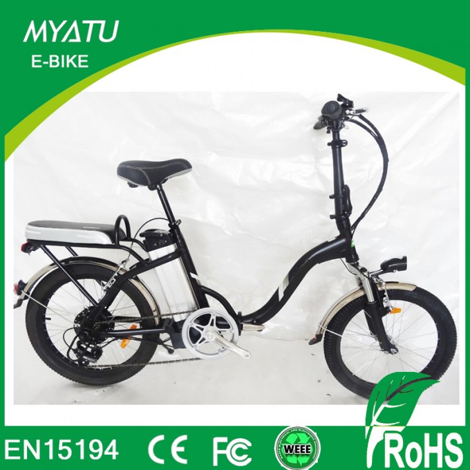 20 Inch Electric Folding Bicycle Electric Motor Image1