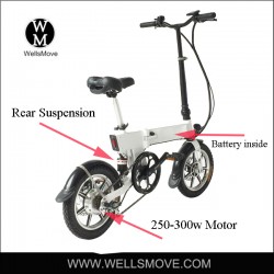 2017 Italian Design 14 Inch Foldable/Portable Electric Battery Power Bike